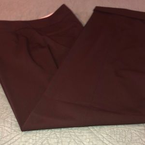 Liz Claiborne Audra Size 8 Chocolate Brown Slacks - New Condition